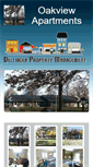 Mobile Screenshot of oakviewapartments.net